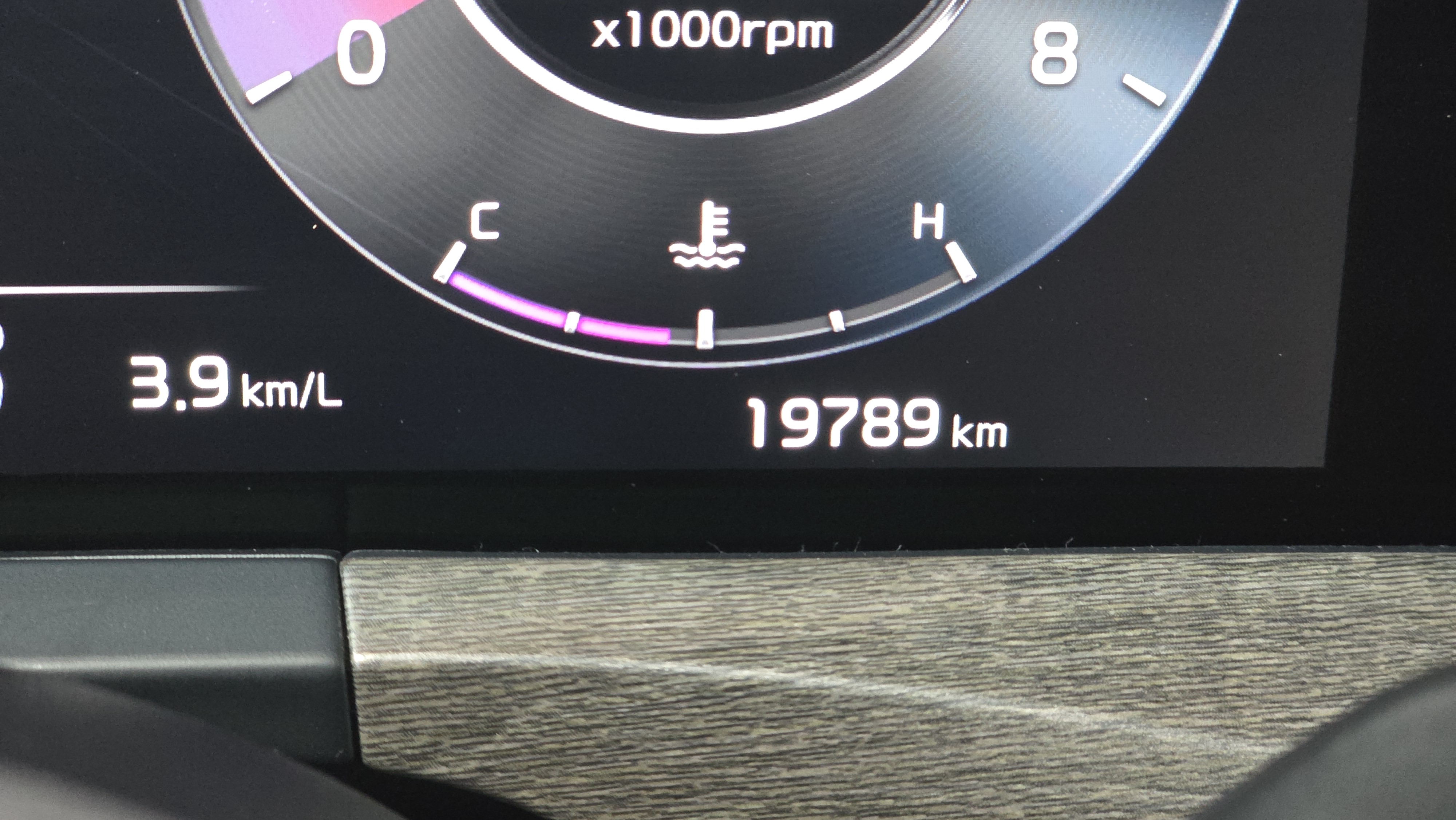 km . . .